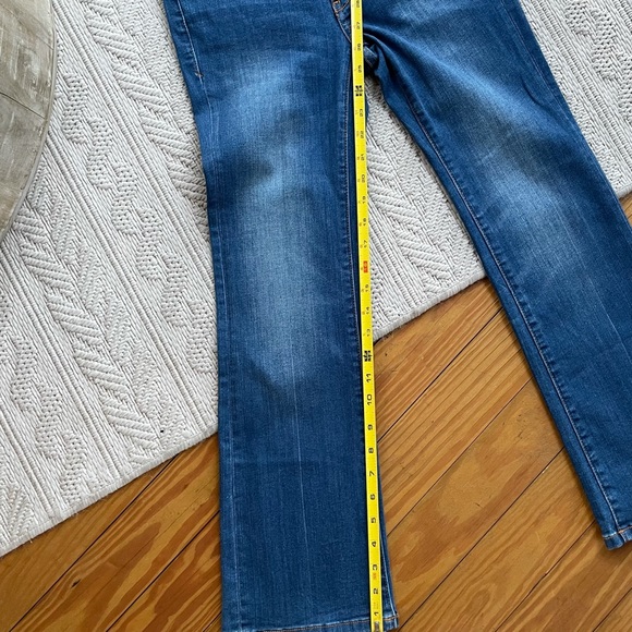 NWT Anthropologie Pilcro and the Letterpress High Rise Flare Crop Jeans Size 25 - Picture 15 of 16
